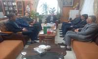 دیدار مدیرعامل شرکت نفت استان و همکاران با سرپرست سازمان جهاد کشاورزی به منظور عرض تبریک انتصاب